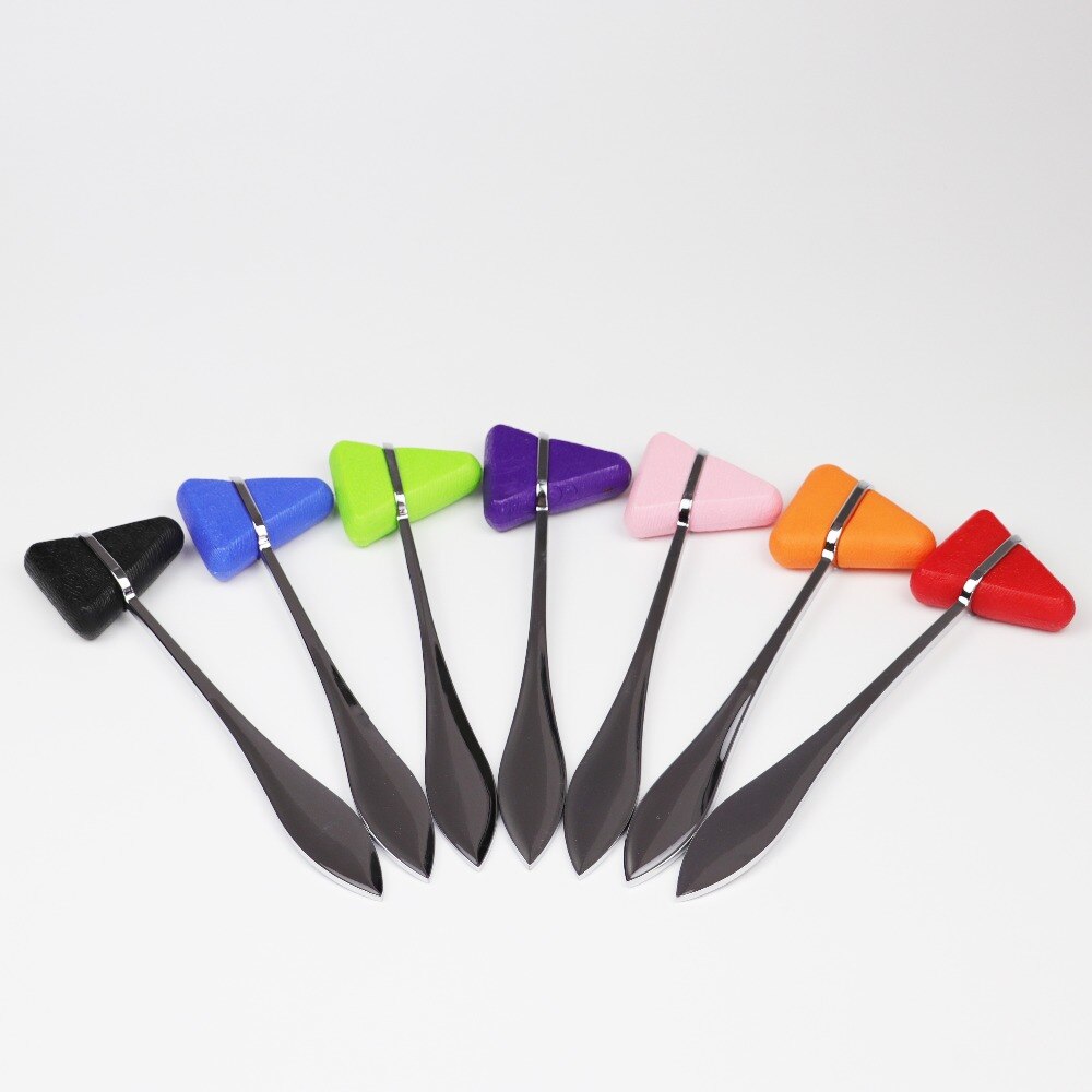 1pc Triangle Taylor Percussor Percussion Neurological Hammer Percussor Diagnostic Reflex Hammer 18cm x 5cm