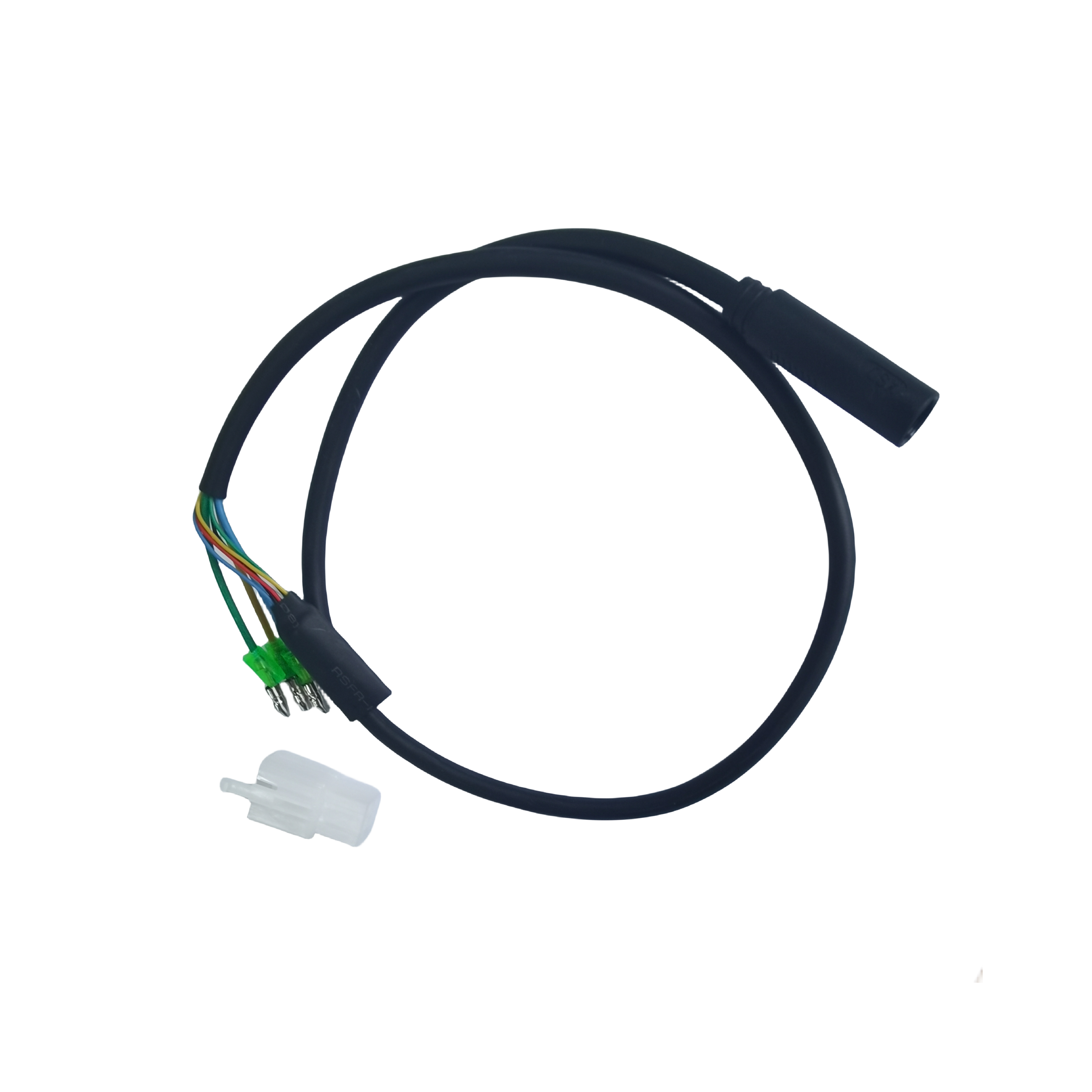 9Pin EBike Motor Extension Cable Connector Female To Male Electric Bike Motor Cables For E-bike Accessory: army green