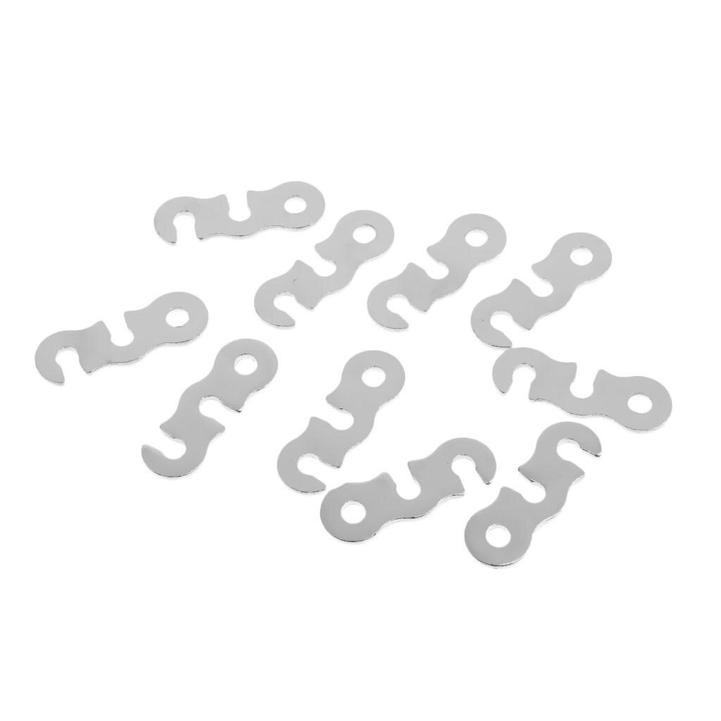 10 x camping tent line tensioner tent cord tensioner three-hole tensioner