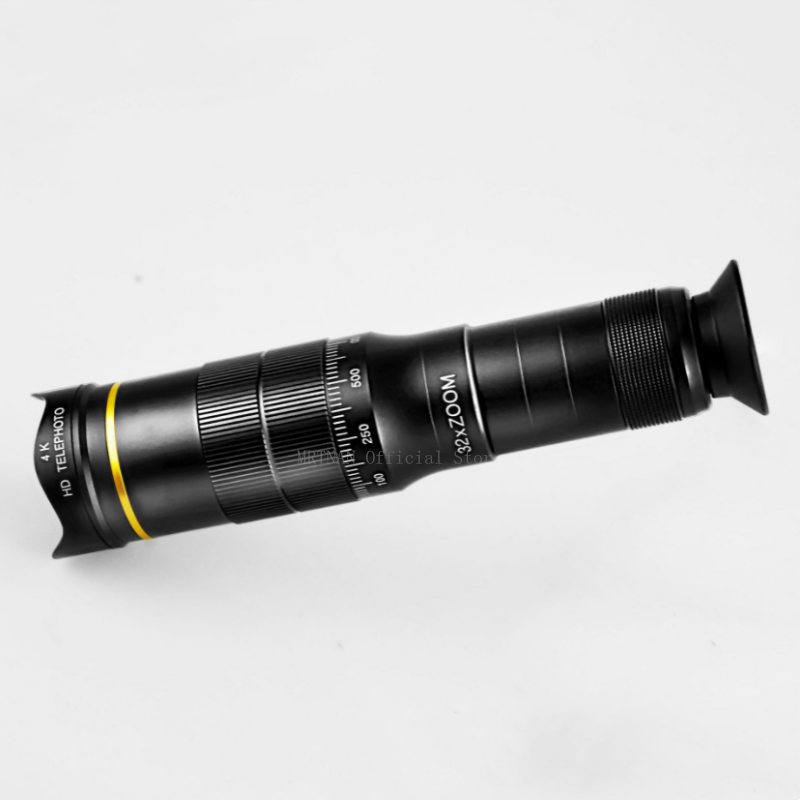 32X22X4K Professionele Telescoop Monoculaire Hd Zoom Telefoonlens Camera Telephoto Met Driepoot Metalen Telescoop Voor Toerisme