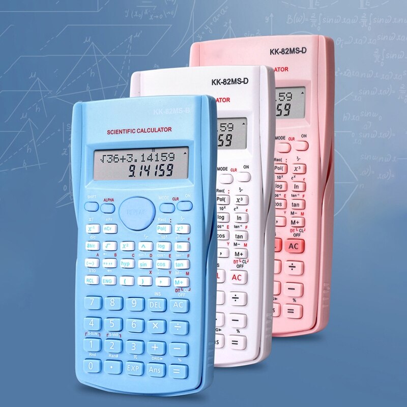 T8WC Engineering Scientific Calculator, Suitable for School And Business Study Accessoires Supplies Calculator Scientific