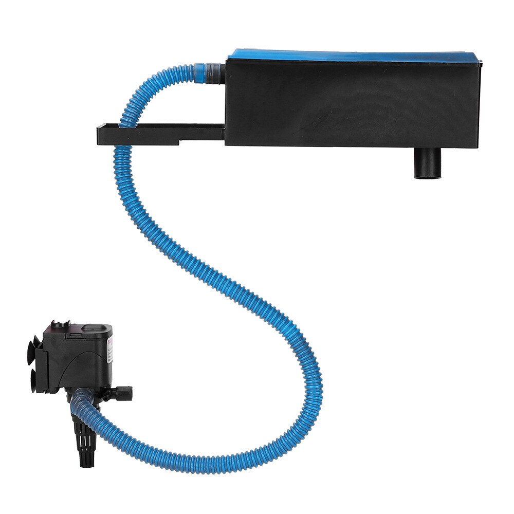Fish tank filter three-in-one top filter aquarium submersible pump upper filter belt filter box oxygenation equipment