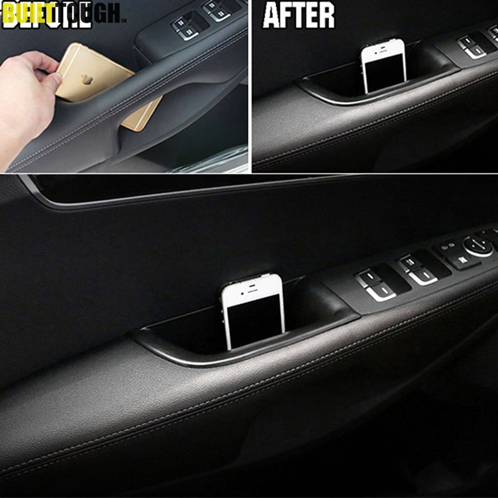 Car Interior Front Door Side Storage Box Glove Organizer Phone Container Case Handle Pocket For Kia Sorento