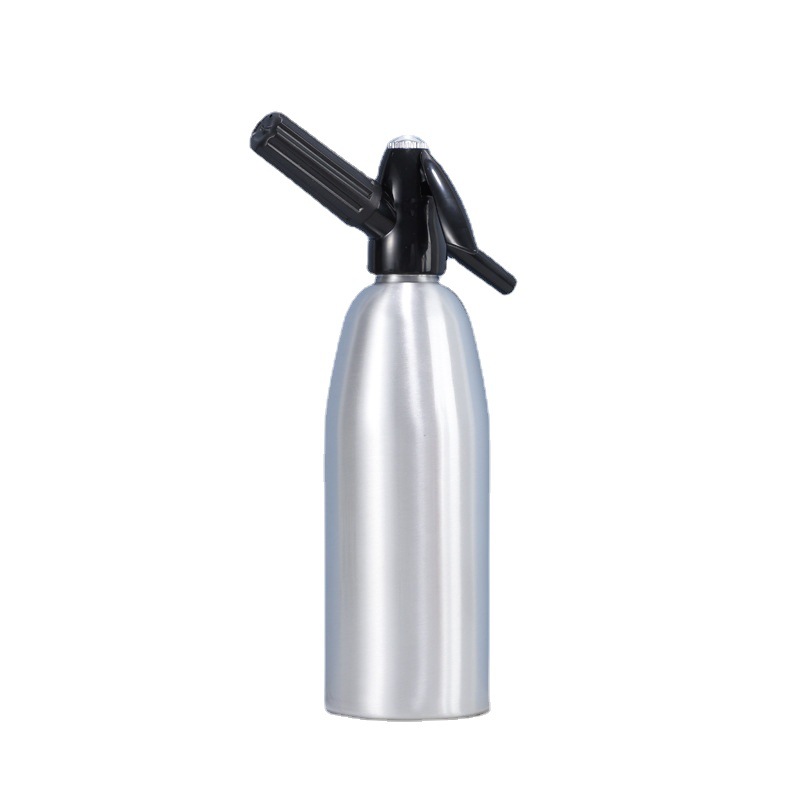 Soda Water Siphon 1L Aluminum CO2 Sparkle Soda Maker Bar Tools