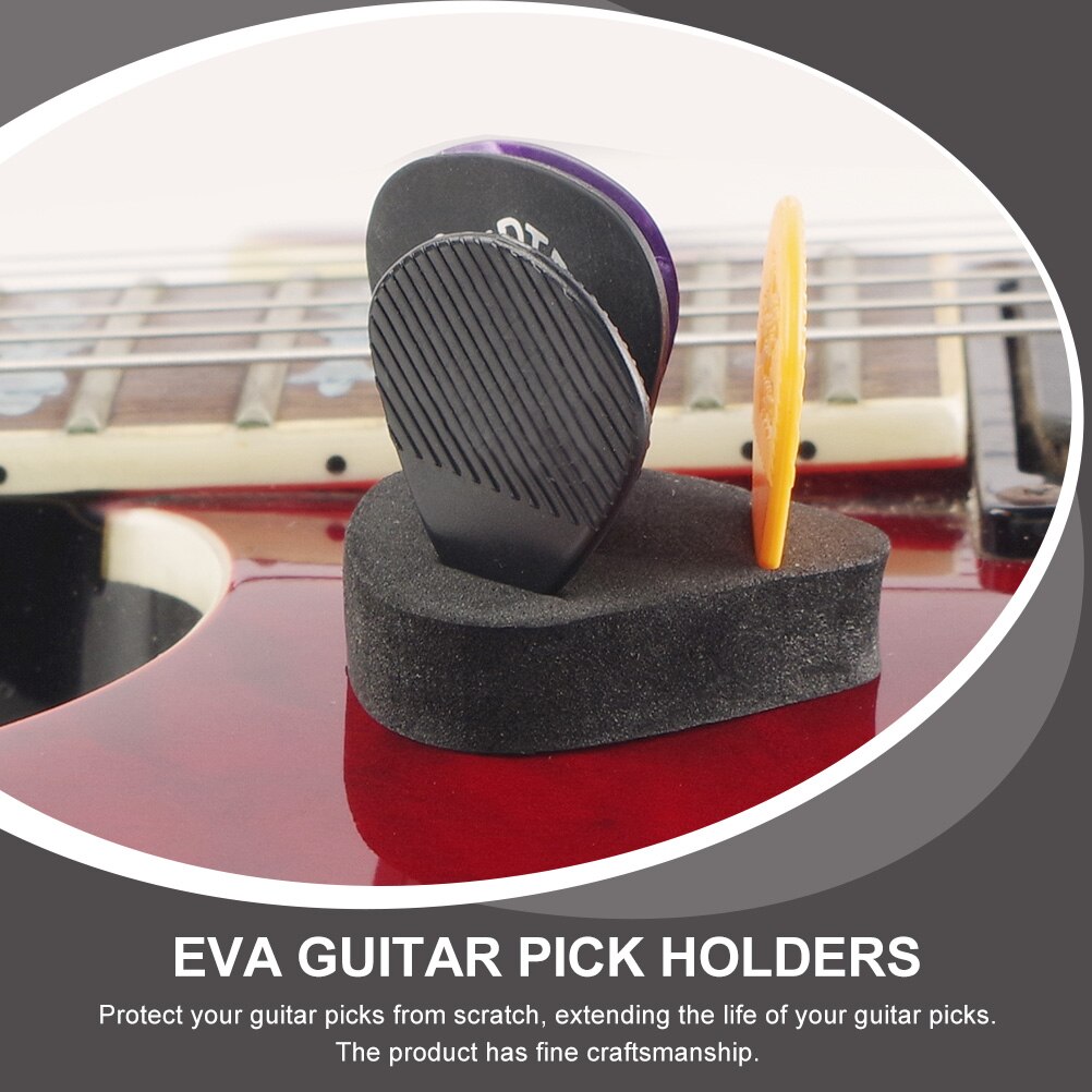 5Pcs Draagbare Gitaar Pick Zakken Eva Pick Opslag Gevallen Gitaar Pick Containers