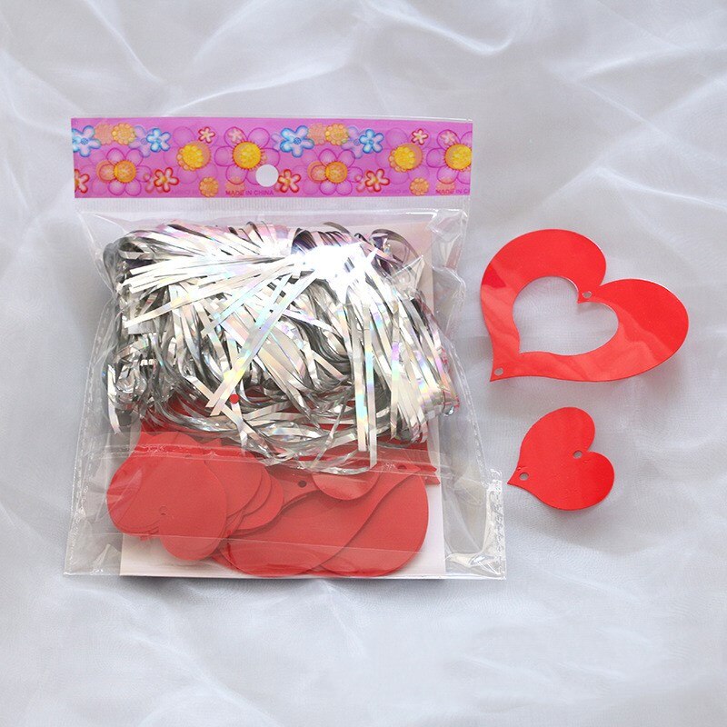 Sweet Five-pointed Star Heart Shaped Rain Balloon Pendant Accessories Romantic Wedding Birthday Party Decoration Supplies: 17