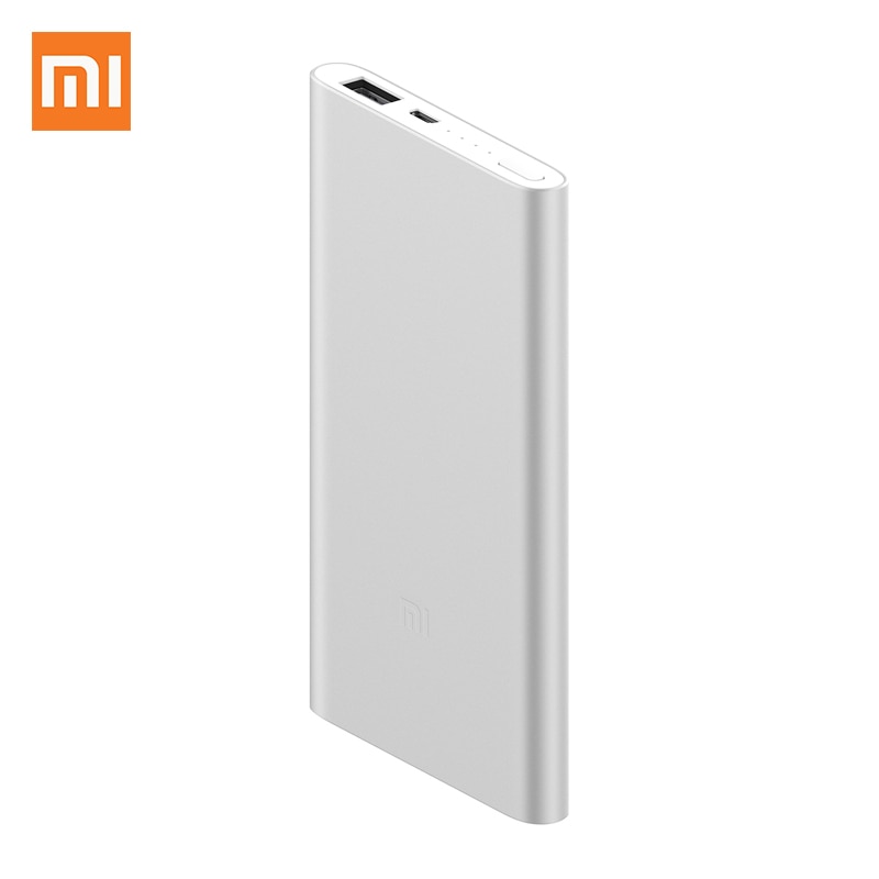 Xiaomi Power Bank 2, 5000mAh, PLM10ZM Mi, Powerbank 5000, batería externa de carga portátil