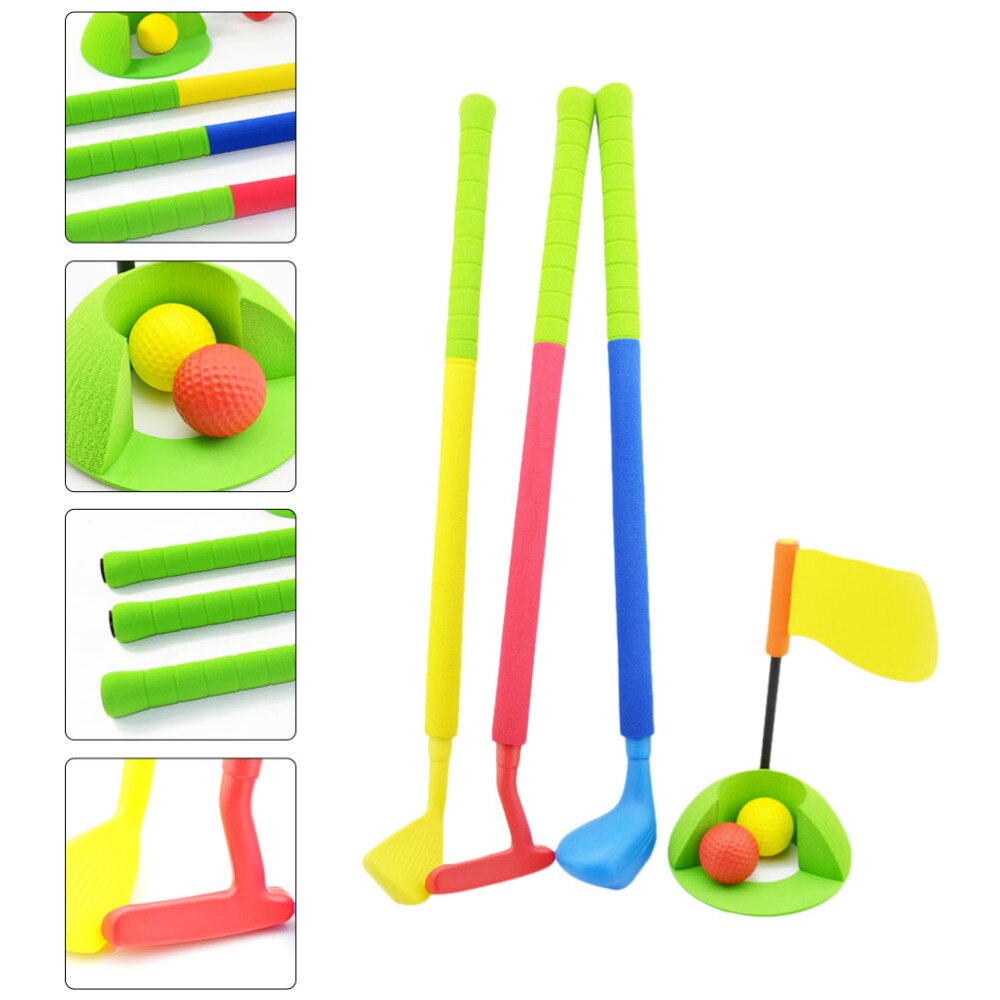 1 Set Kinderen Speelbal Set Golfs Game Set Mini Golfs Game Sport Set