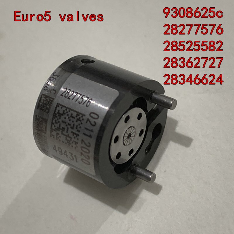 Euro5 Common rail fuel injector nozzle control valve 28277576 9308625c for Delphi 28362727 28525582 28346624