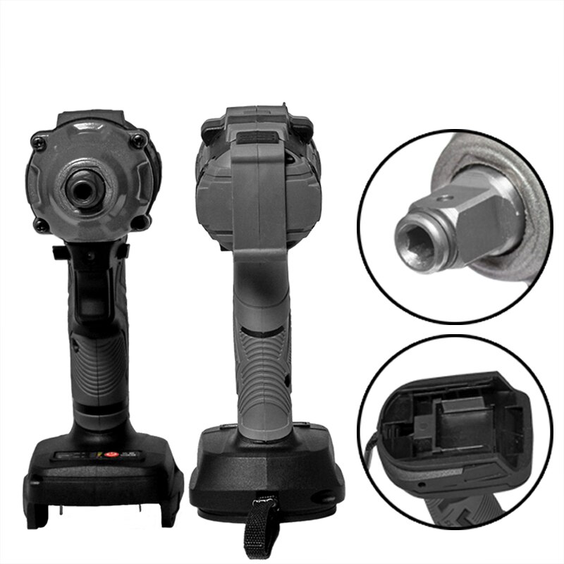 Electric Brushless Impact Wrench Rechargeable Socket Cordless Wrench Power Tool For Makita Battery