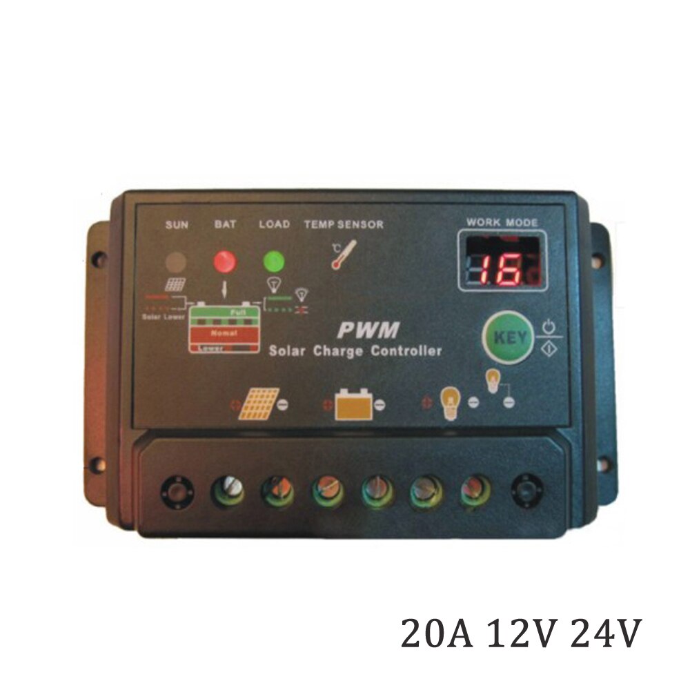 20A 12V 24V Battery Charger Solar Panel Charger Battery SCL-20A solar cell Street Lamp Charger Battery