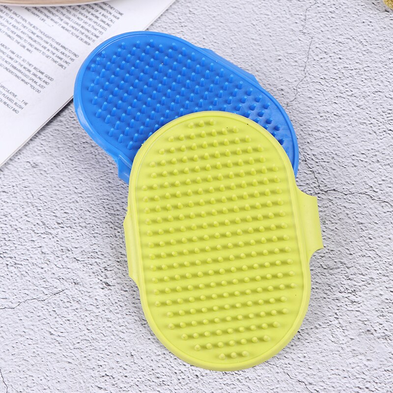 Chien Animal toilettage gant Silicone chats brosse peigne desheding cheveux gants chiens bain nettoyage fournitures animaux peignes 23cm x 12cm