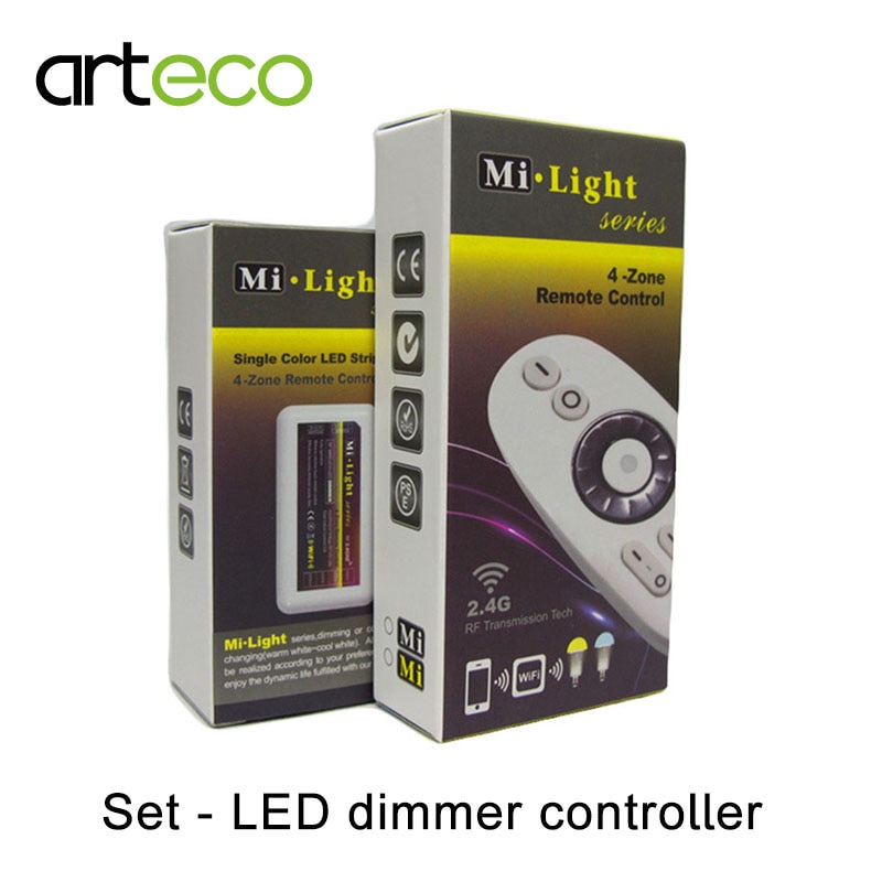 Mi.light Series DC12-24V 10A 2.4G RF LED dimmer co... – Grandado