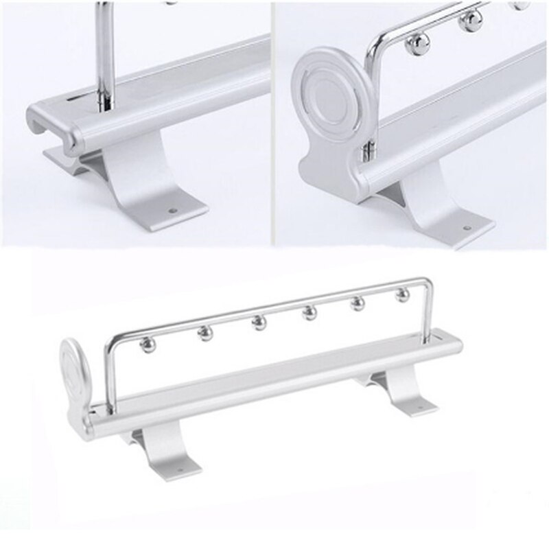 260mm-460mm Aluminum alloy Retractable hanger Wardrobe top Clothes rail cloakroom Storage Organize furniture hardware ZM925