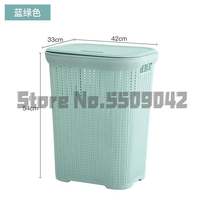 Extra large hamper plastic laundry basket laundry bucket dirty clothes tweezers rattan household bathroom dirty clothes storage: a3