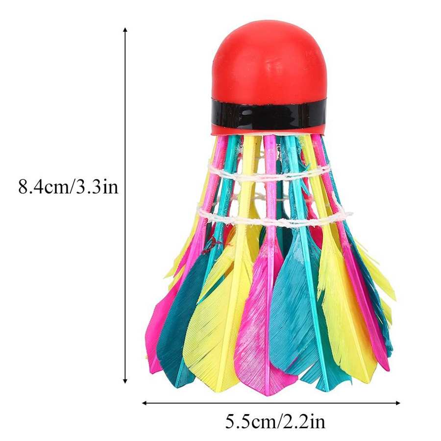 Badminton Shuttlecock 11Pcs Colorful Badminton Balls Shuttlecocks Or