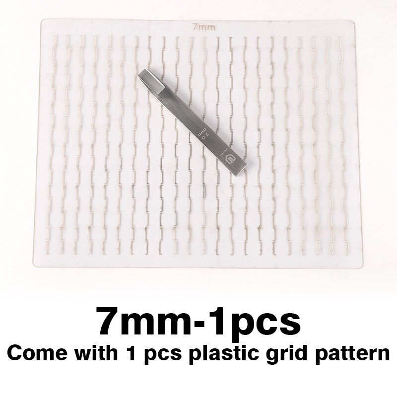 WUTA Original Weaving Slot Hole Punch Tools Woven Style Leather Chisel Tools BV Belt DIY Woven Pattern Cutter for Hand Work