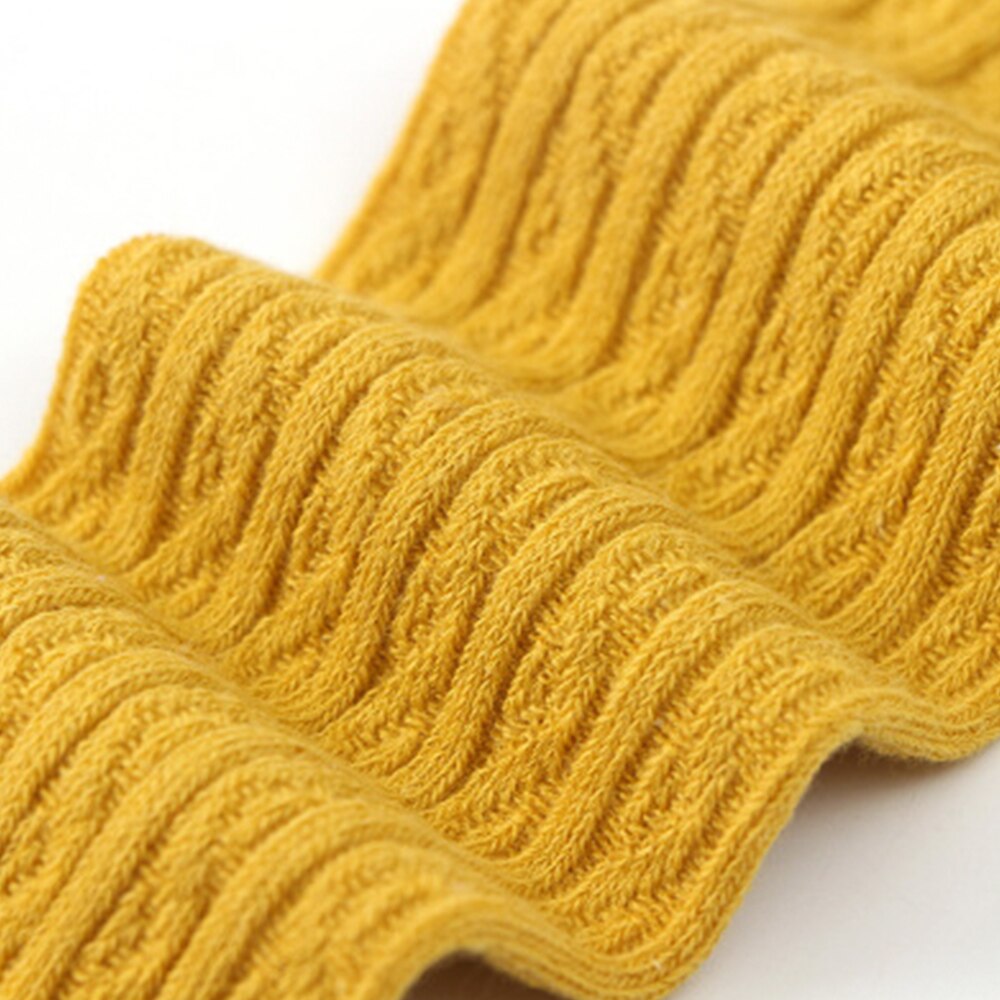 Pudcoco peuter babymeisje herfst winter warme gebreide panty's snoepkleuren dikke kousen panty broek sokken 0-6t