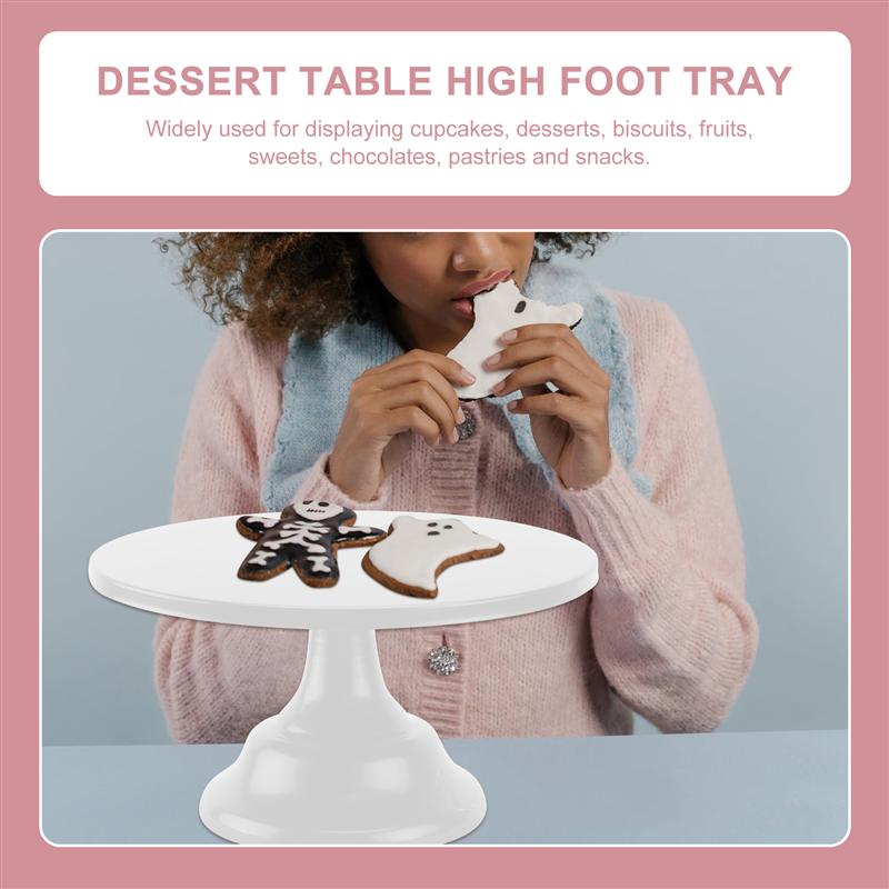 1 Pc Practical Cake Pallet Cake Stand Fruit Holder Iron Fruit Rack Dessert Table High Foot Tray Cake Rack Wedding Props