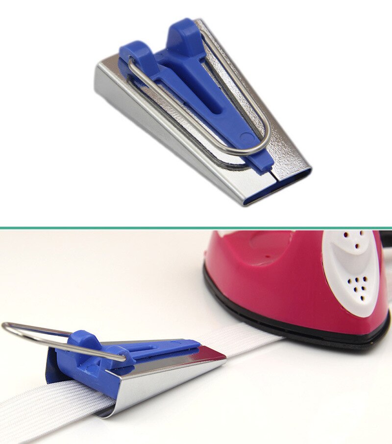 6/12/18/25mm Splicing Cloth Bias Binding Tape Maker Fabric Quilting Sewing Bias Tape Maker Binding Tool Sewing Accessories