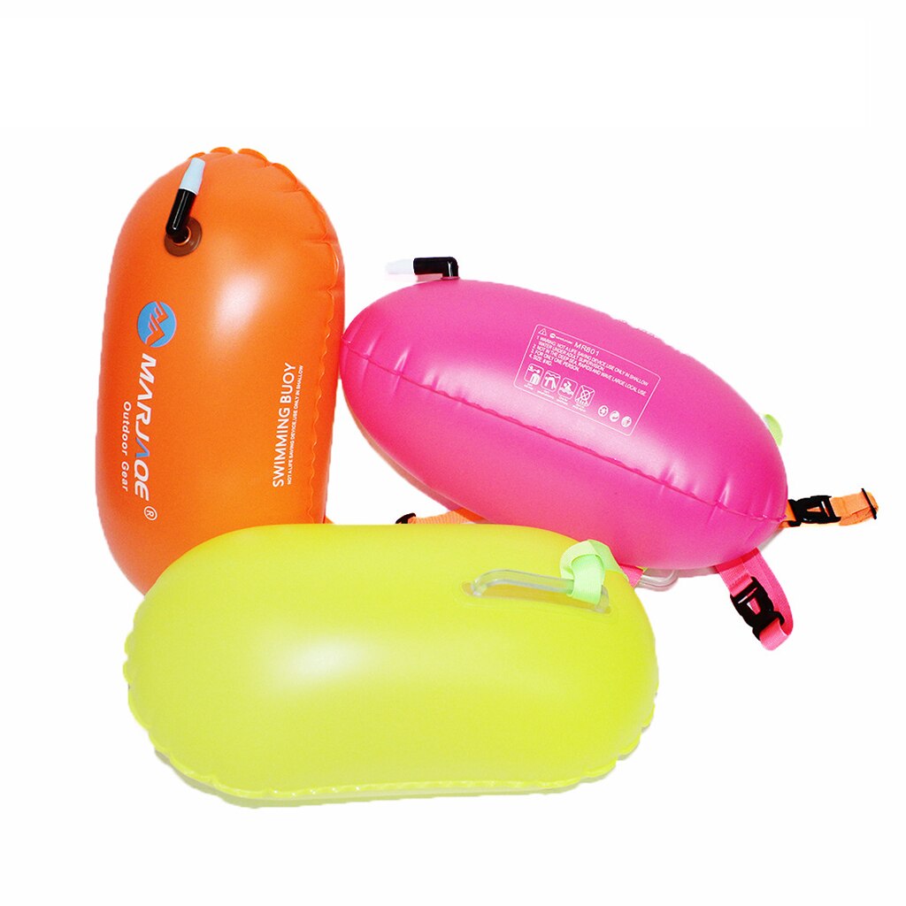 Veiligheid Zwemmen Boei Tow Float Met Taille Riem Voor Open Water Zwemmers