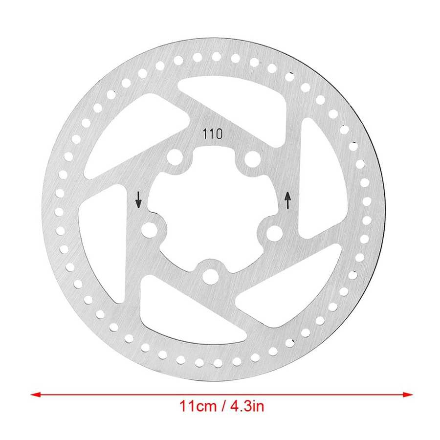 Brake Disc Rotor Brake Disc Rotor Pad 11Cm Durable And Corrosion-Resistant Replacement Parts Heat Dissipation for Mijia M365