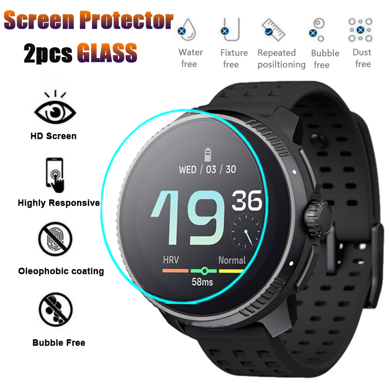 2PCS 9H HD Tempered Glass For SUUNTO RACE VERTICAL Smartwatch Protective Cover Glass For SUUNTO VERTICAL Screen Protector Film