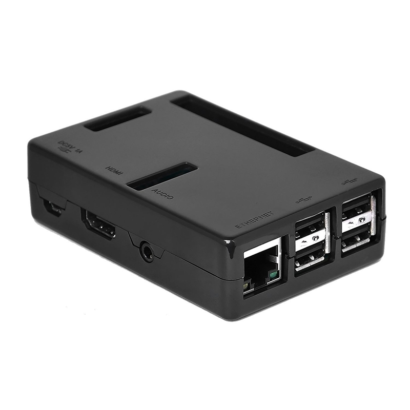 Raspberry Pi 3 Model B Case, Protective Case For Raspberry Pi 3 Case , Raspberry Pi 3 Model B NOT Included (Black): Default Title