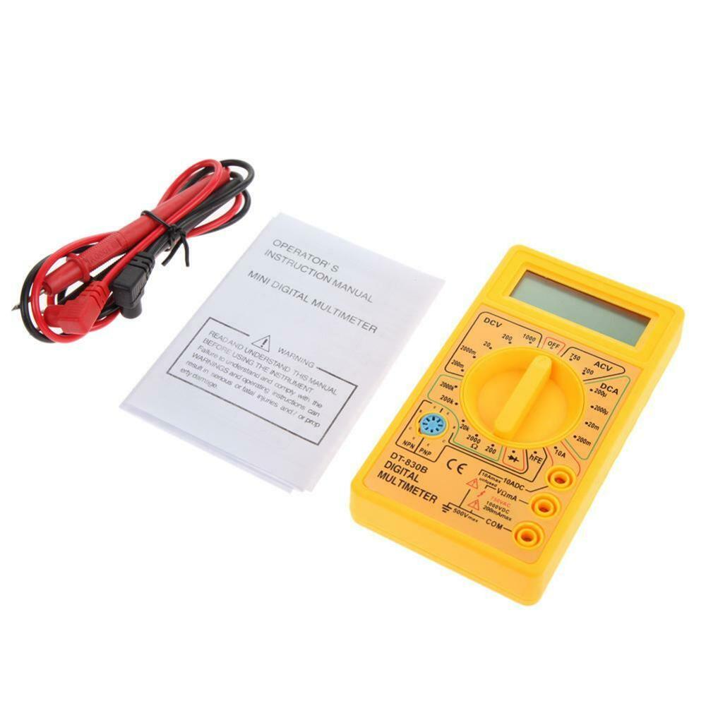 Digital Multimeter Specifications Multimeter with Max AC Voltage Range 1000V