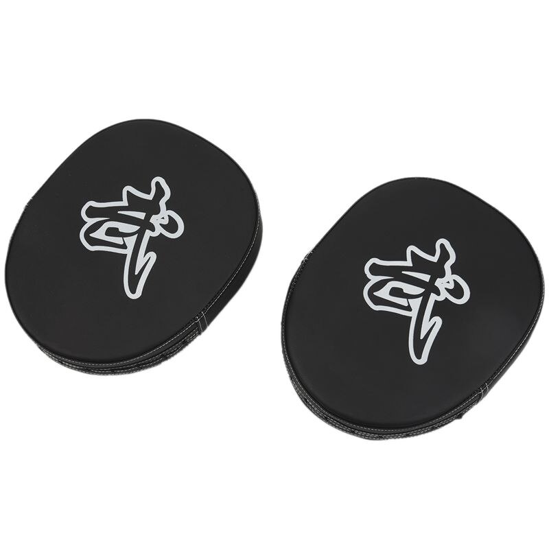 Zestaw 2 czarnych niedźwiedzi łapa rękawice robić boksu walki boks MMA Muay tajski karate ćwiczenia sportowe 25x20.5x5cm
