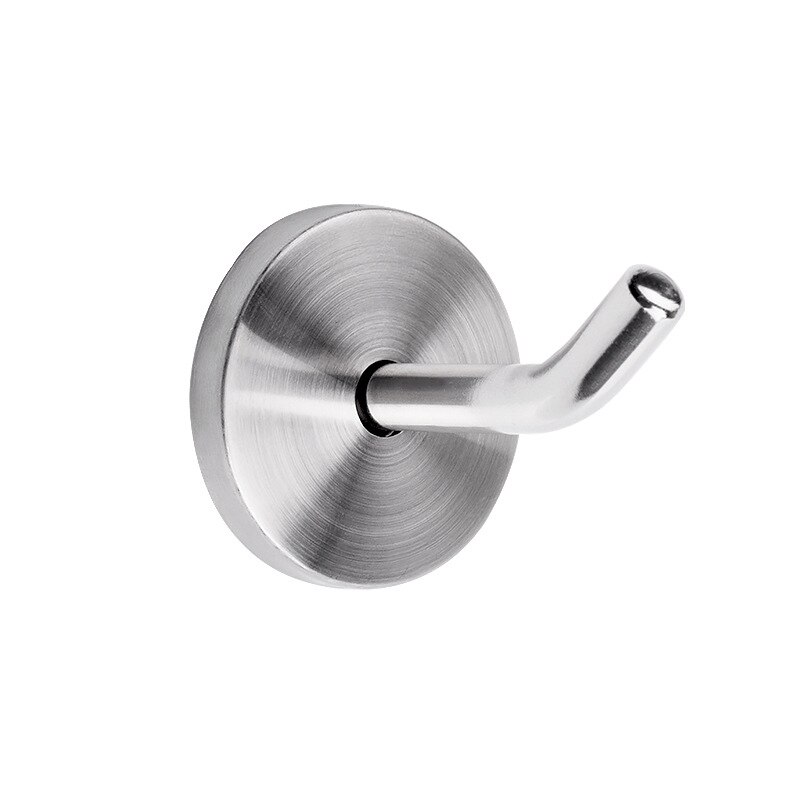 Muur deur achterhaak roestvrij staal kledinghanger badkamer keuken handdoekhaak zilveren haken huishoudelijke artikelen