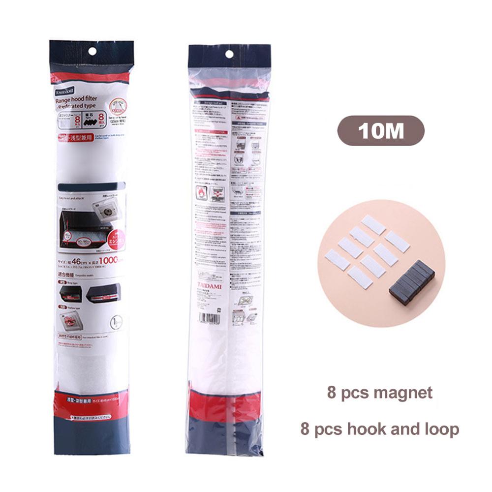5M/10M Reinigen Kochen Vlies Dunstabzugshaube Fett Filter Küche Liefert Öl nachweisen Aufkleber Verschmutzung Gittergewebe Palette haube Filter Papier: WH1-02