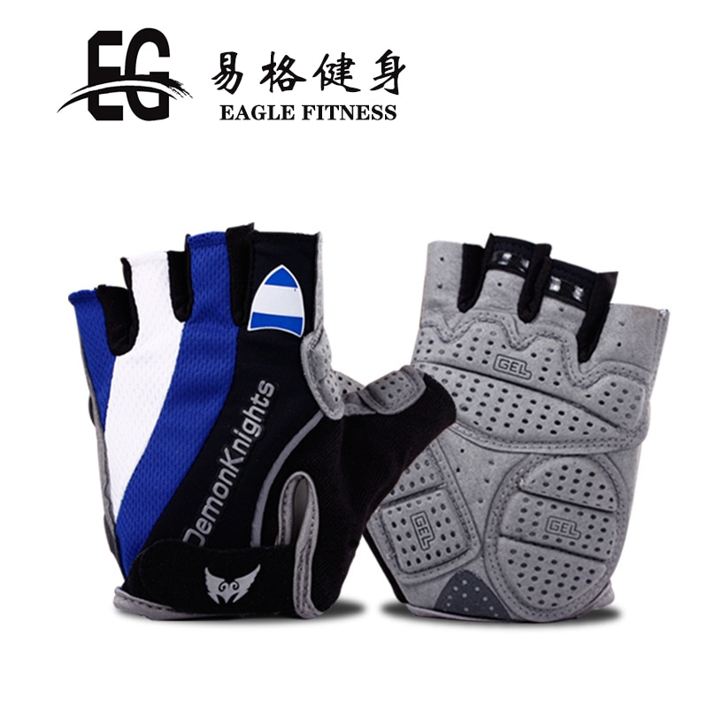 Cykelhandsker mtb landevejshandsker mountainbike halvfinger handsker mænd sommer cykel gym fitness skridsikre sportshandsker