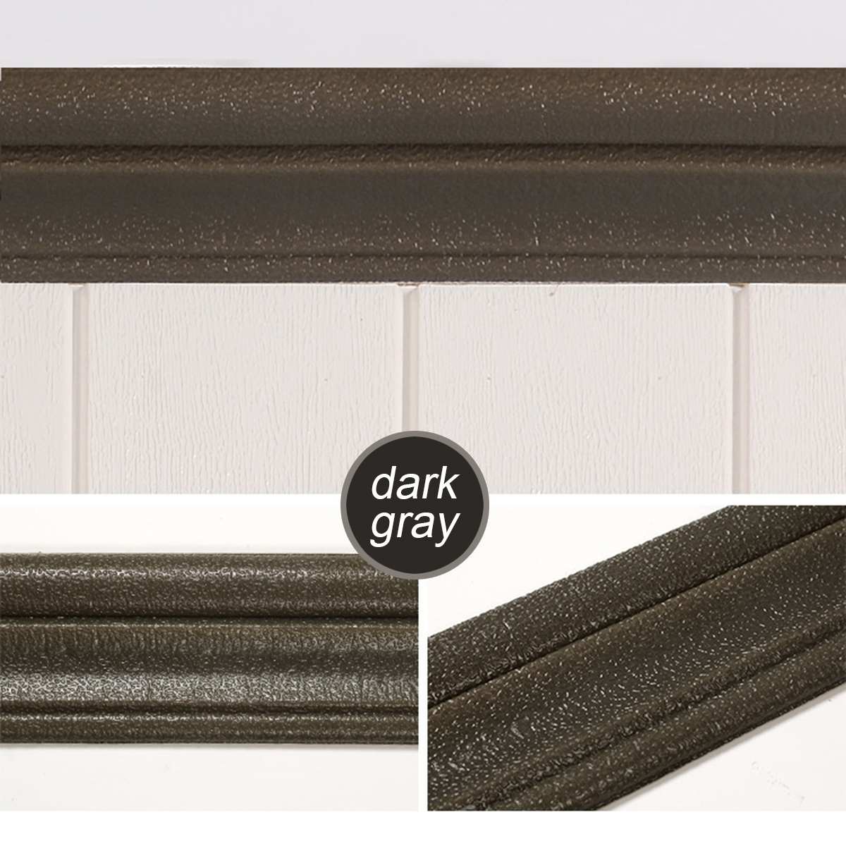 8*230CM Living Room Waist Line Wall Sticker Home Tiles Waterproof Self Adhesive PVC Wallpaper Border Foam Background Baseboard