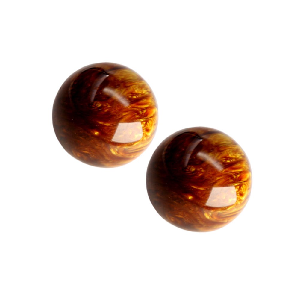 2pcs Handballs Exquisite Smooth Decorative Handballs for Olds