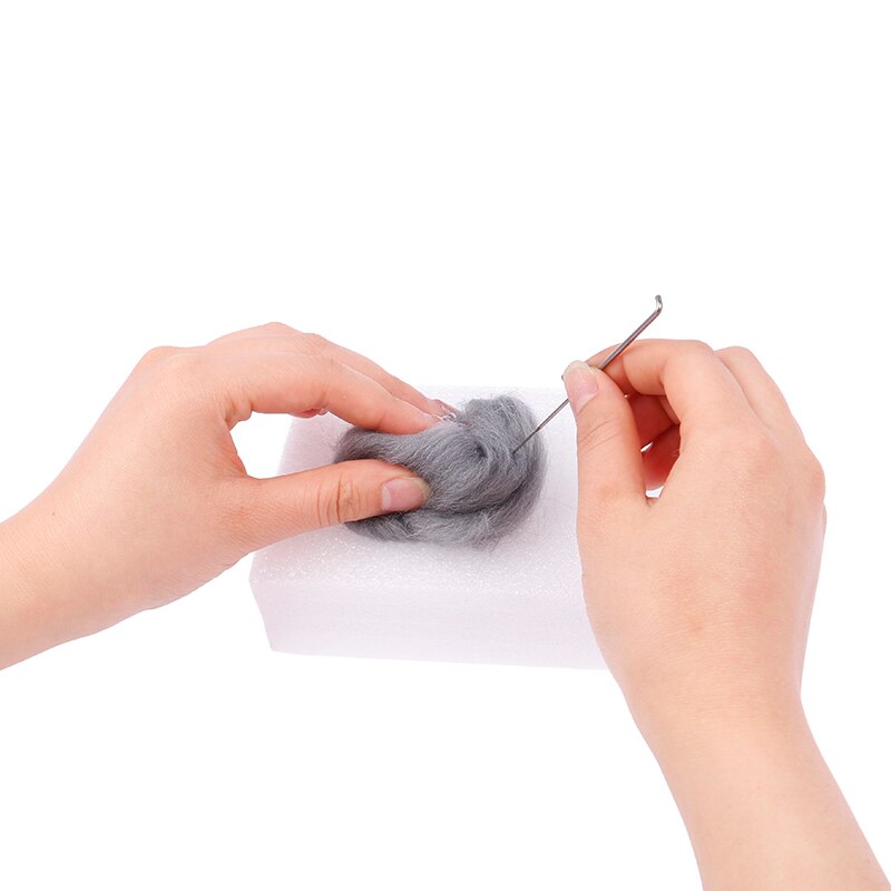 Onvoltooide Vilt Kit Grappige Feestelijke Kerst Jaar Pinguïn Wol Naald Vilt Kit Pakket Diy Handgemaakte Pop Speelgoed