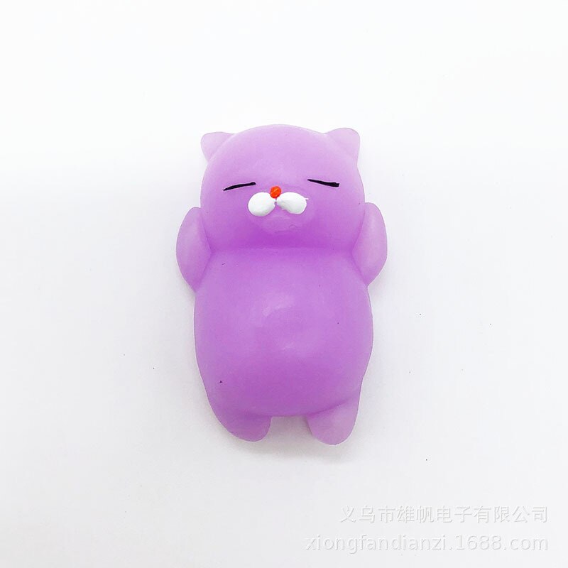 Kawaii Fidget Toys Pack Cute Animals Squishy Anti-stress Toy Mochi Rising Antistress Funny Squishmallow Stress Relief