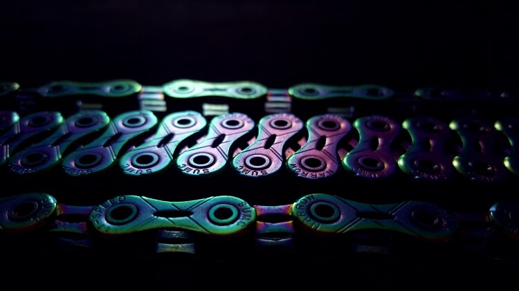 Bicycle chain Rainbow SUMC mountain bike road bike shifting chain 11 12 speed for M8000 M6000 M9100 M610 with missinglink