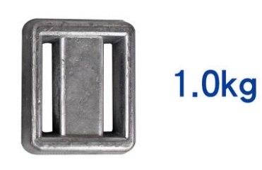 Peso de buceo de plomo puro: 1kg
