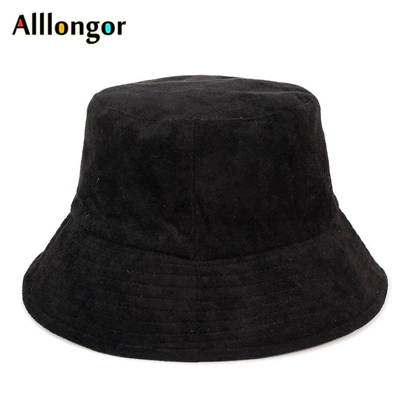 Chapéu pescador feminino para inverno, chapéu gorro e pescador para mulheres preto, vermelho e amarelo quente de inverno 2020: Preto