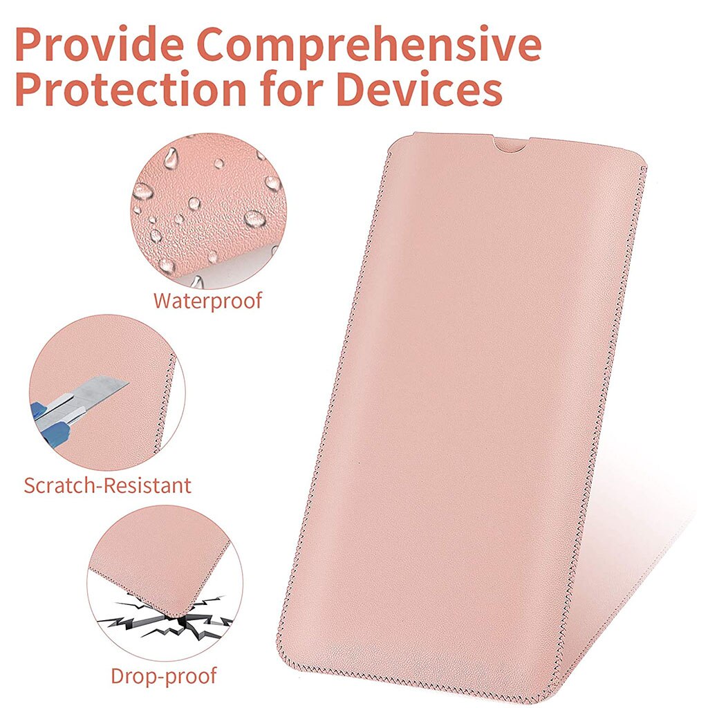 Washable PU Leather Keyboard Sleeve Case for logitech K380 Wireless Bluetooth-compatible Multi-Device Keyboard Keyboard