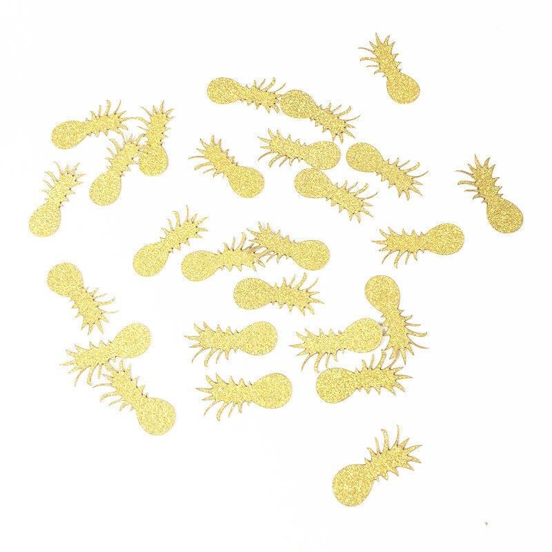 Ananas Confetti-Goud Ananassen-Luau Party confetti-zomer Party Confetti-Pool Party Confetti-Glitter party decor