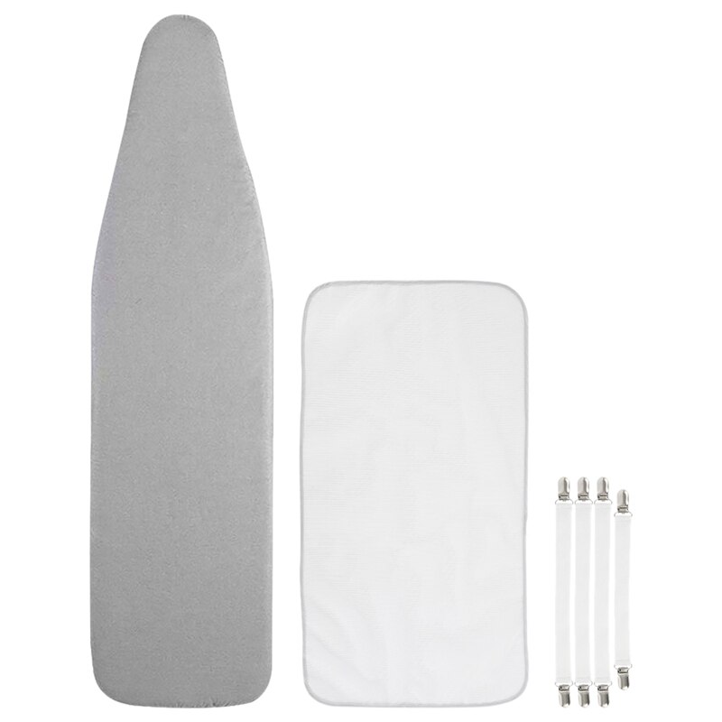 Reflective Ironing Board Cover Fits Large and Standard Boards Pads Resist Scorching and Elastic Edge Covers