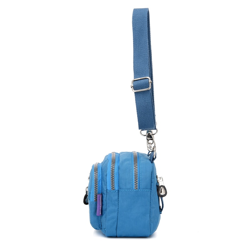 Vrouwen Messenger Bags Kleine Portemonnee Schoudertas Vrouwelijke Waterdichte Nylon Crossbody Tassen Taille Packs Handtassen