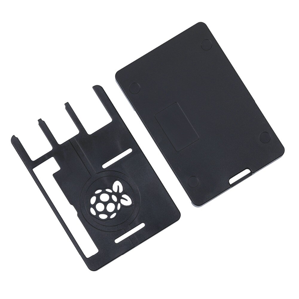 Raspberry Pi 3 Model B Plus ABS Case Zwart Witte Doos ultradunne Shell voor RPI 3 Model B + behuizing met