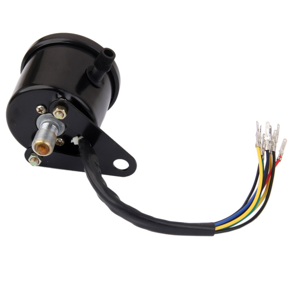 Motorcycle Dual LED Odometer Speed Speedo Meter Gauge 0-160km/h Backlight