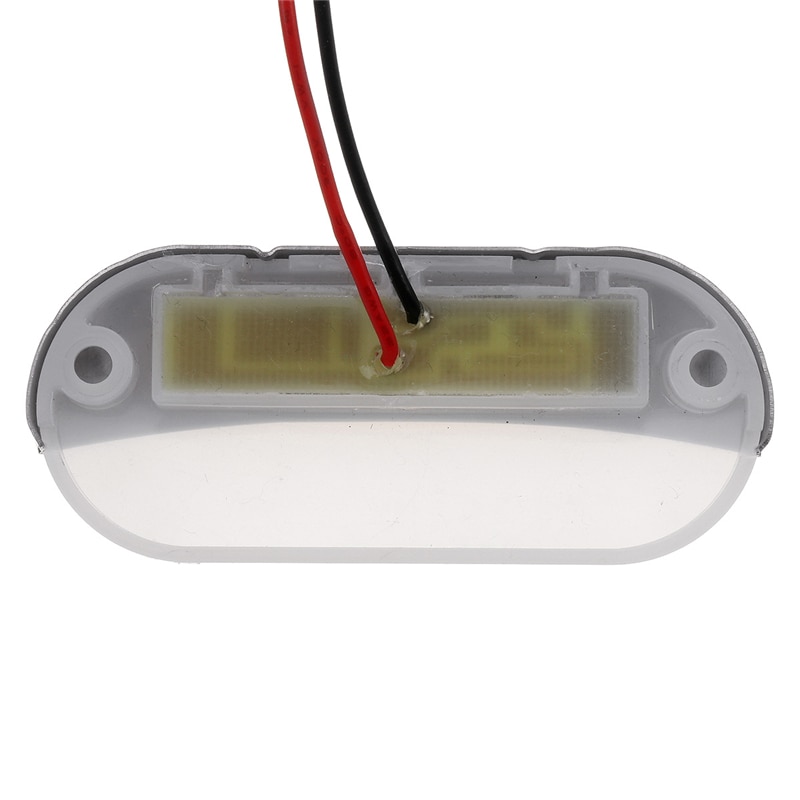 Dc 12v veneen peräpeilin led -seinävalaisin ruostumaton teräs valkoinen led -takavalo jahtitarvikkeet  ip67 käytävävalaisin