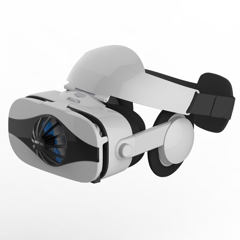 Fiit VR 5F Viar Helm 3D VR Gläser Virtuelle Realität Headset Für ios Android Smartphone Goggle Casque 3 D Linsen fernglas: 5F VR