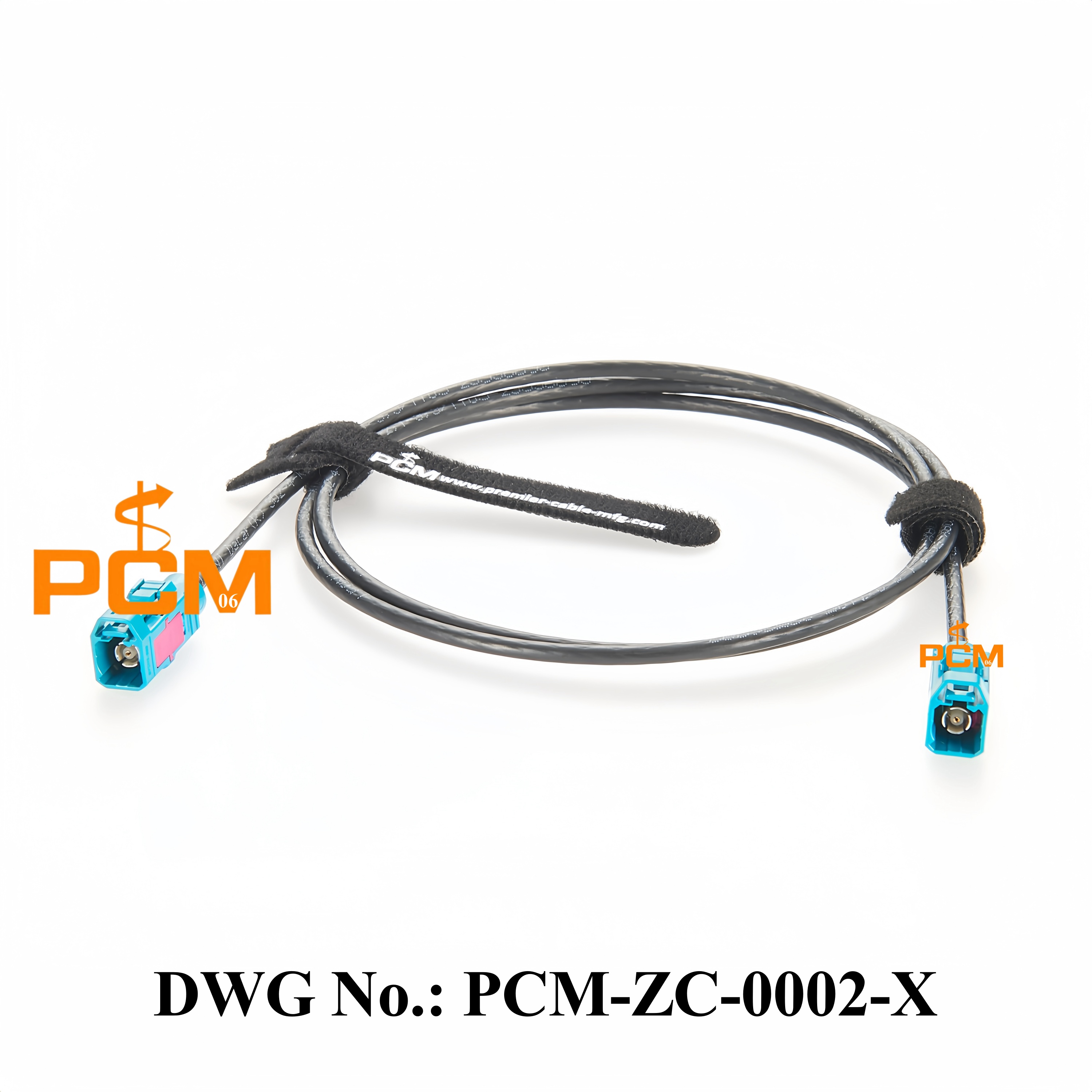 Original Rosenberger 59Z113-000-Z FAKRA Z Female to Female RF Coaxial Cable Assembly FPD-Link III GMSL2 FAKRA Cable for Cameras