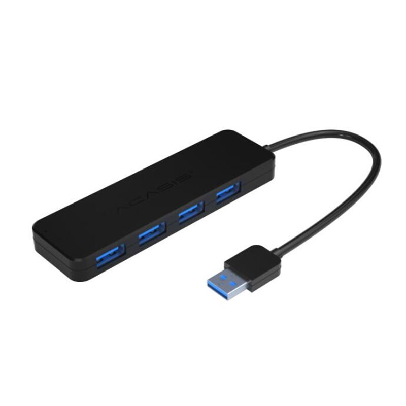 ACASIS HUB USB 3,0 4 puertos divisor externo con Mini Puerto USB carga para IMac ordenador portátil accesorios HUB USB adaptador